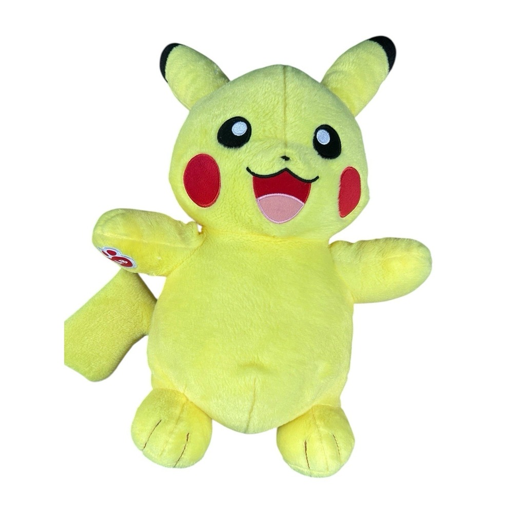 Build A Bear Workshop Nintendo Pokemon Pikachu Stuffed Animal Plush Toy BABW 16"